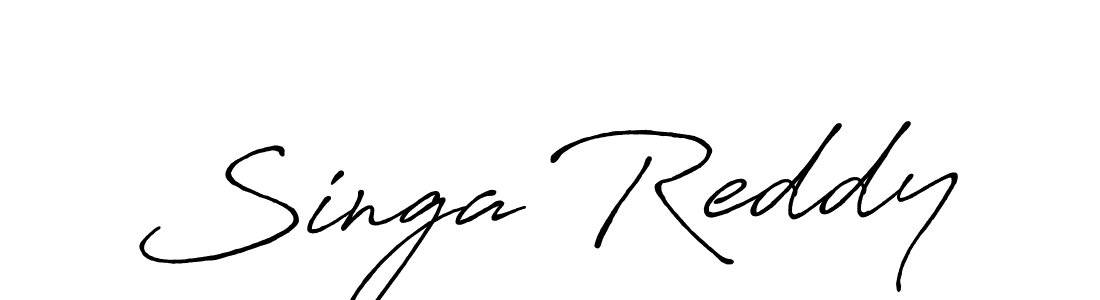 Antro_Vectra_Bolder is a professional signature style that is perfect for those who want to add a touch of class to their signature. It is also a great choice for those who want to make their signature more unique. Get Singa Reddy name to fancy signature for free. Singa Reddy signature style 7 images and pictures png