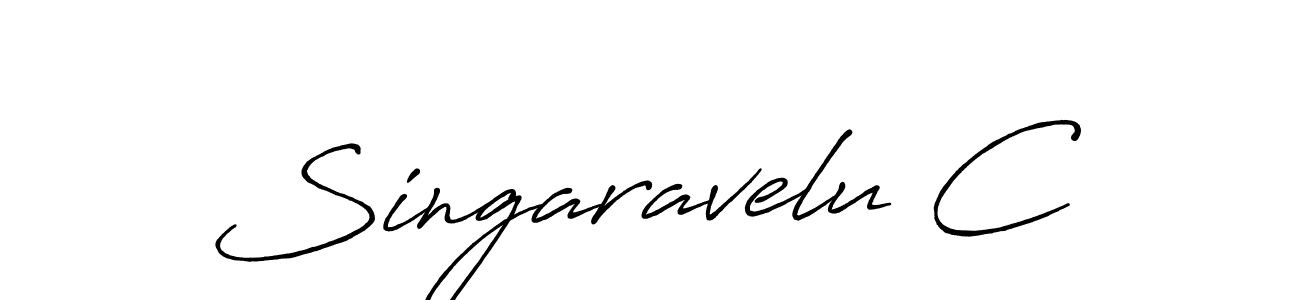 How to Draw Singaravelu C signature style? Antro_Vectra_Bolder is a latest design signature styles for name Singaravelu C. Singaravelu C signature style 7 images and pictures png