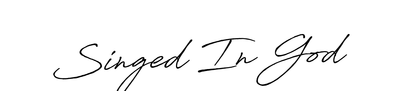Design your own signature with our free online signature maker. With this signature software, you can create a handwritten (Antro_Vectra_Bolder) signature for name Singed In God. Singed In God signature style 7 images and pictures png