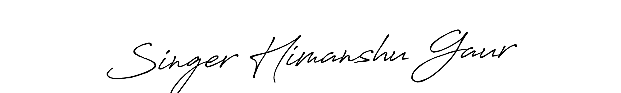 Here are the top 10 professional signature styles for the name Singer Himanshu Gaur. These are the best autograph styles you can use for your name. Singer Himanshu Gaur signature style 7 images and pictures png