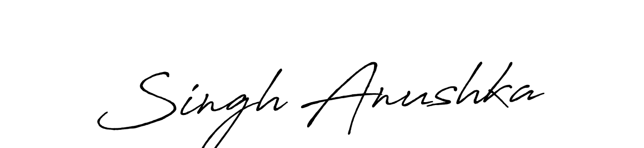 This is the best signature style for the Singh Anushka name. Also you like these signature font (Antro_Vectra_Bolder). Mix name signature. Singh Anushka signature style 7 images and pictures png