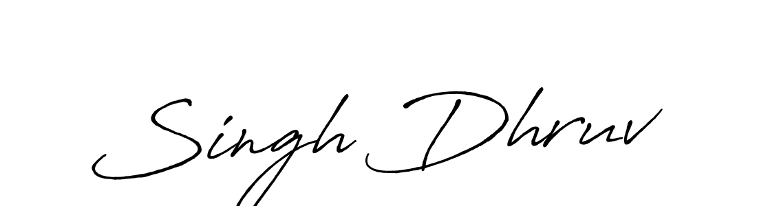 How to Draw Singh Dhruv signature style? Antro_Vectra_Bolder is a latest design signature styles for name Singh Dhruv. Singh Dhruv signature style 7 images and pictures png