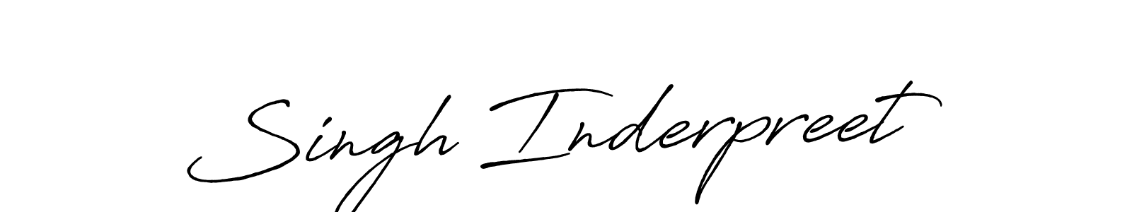 You should practise on your own different ways (Antro_Vectra_Bolder) to write your name (Singh Inderpreet) in signature. don't let someone else do it for you. Singh Inderpreet signature style 7 images and pictures png