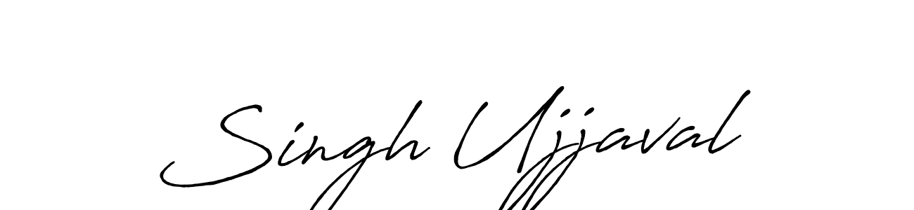 The best way (Antro_Vectra_Bolder) to make a short signature is to pick only two or three words in your name. The name Singh Ujjaval include a total of six letters. For converting this name. Singh Ujjaval signature style 7 images and pictures png