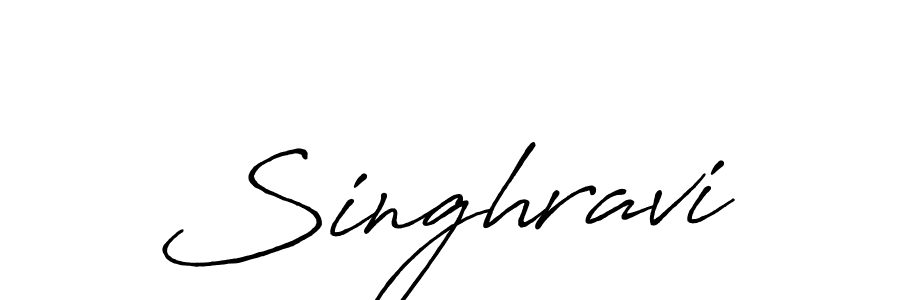 You should practise on your own different ways (Antro_Vectra_Bolder) to write your name (Singhravi) in signature. don't let someone else do it for you. Singhravi signature style 7 images and pictures png