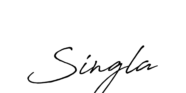 The best way (Antro_Vectra_Bolder) to make a short signature is to pick only two or three words in your name. The name Singla include a total of six letters. For converting this name. Singla signature style 7 images and pictures png