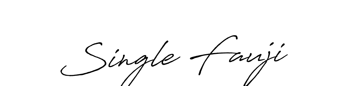 if you are searching for the best signature style for your name Single Fauji. so please give up your signature search. here we have designed multiple signature styles  using Antro_Vectra_Bolder. Single Fauji signature style 7 images and pictures png