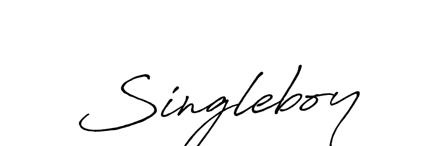 if you are searching for the best signature style for your name Singleboy. so please give up your signature search. here we have designed multiple signature styles  using Antro_Vectra_Bolder. Singleboy signature style 7 images and pictures png