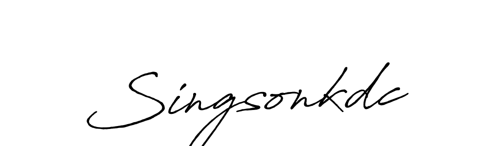 Also You can easily find your signature by using the search form. We will create Singsonkdc name handwritten signature images for you free of cost using Antro_Vectra_Bolder sign style. Singsonkdc signature style 7 images and pictures png