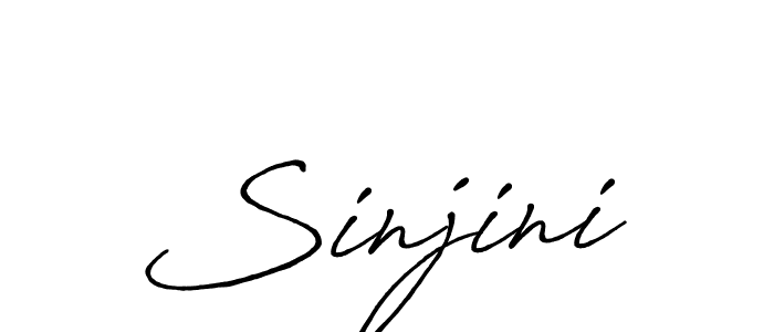 Also You can easily find your signature by using the search form. We will create Sinjini name handwritten signature images for you free of cost using Antro_Vectra_Bolder sign style. Sinjini signature style 7 images and pictures png