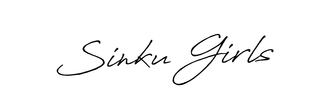 Check out images of Autograph of Sinku Girls name. Actor Sinku Girls Signature Style. Antro_Vectra_Bolder is a professional sign style online. Sinku Girls signature style 7 images and pictures png