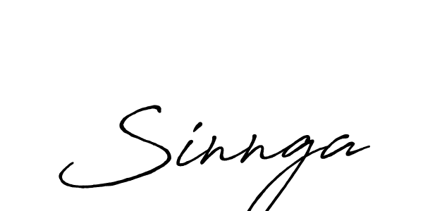 Antro_Vectra_Bolder is a professional signature style that is perfect for those who want to add a touch of class to their signature. It is also a great choice for those who want to make their signature more unique. Get Sinnga name to fancy signature for free. Sinnga signature style 7 images and pictures png