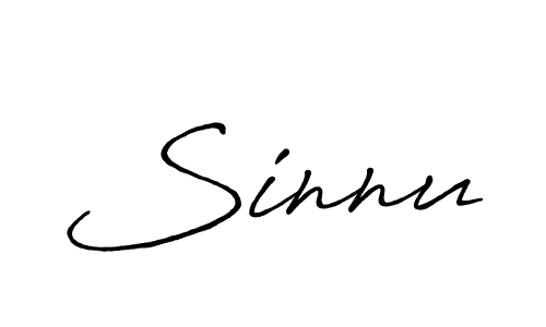 Make a beautiful signature design for name Sinnu. Use this online signature maker to create a handwritten signature for free. Sinnu signature style 7 images and pictures png