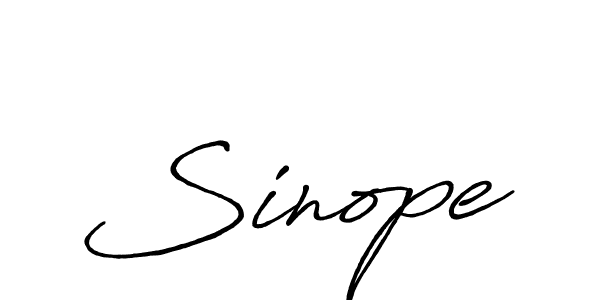 Sinope stylish signature style. Best Handwritten Sign (Antro_Vectra_Bolder) for my name. Handwritten Signature Collection Ideas for my name Sinope. Sinope signature style 7 images and pictures png