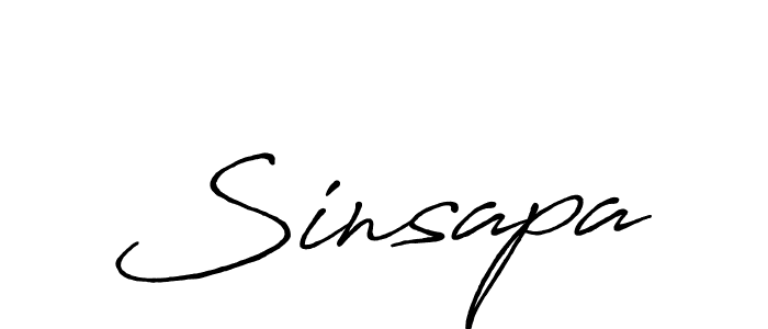 How to make Sinsapa signature? Antro_Vectra_Bolder is a professional autograph style. Create handwritten signature for Sinsapa name. Sinsapa signature style 7 images and pictures png