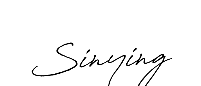 Use a signature maker to create a handwritten signature online. With this signature software, you can design (Antro_Vectra_Bolder) your own signature for name Sinying. Sinying signature style 7 images and pictures png