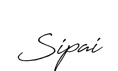 Design your own signature with our free online signature maker. With this signature software, you can create a handwritten (Antro_Vectra_Bolder) signature for name Sipai. Sipai signature style 7 images and pictures png