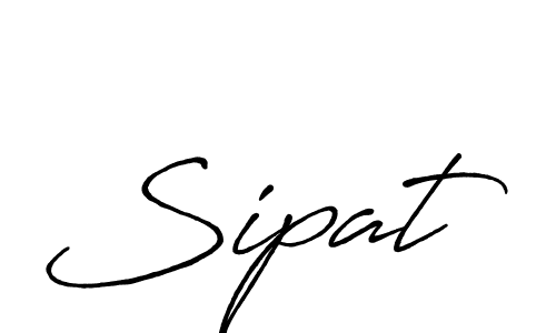 Also we have Sipat name is the best signature style. Create professional handwritten signature collection using Antro_Vectra_Bolder autograph style. Sipat signature style 7 images and pictures png