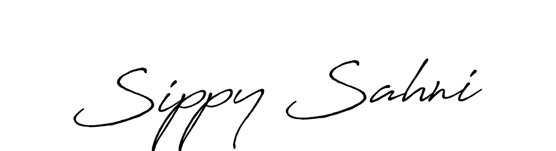 The best way (Antro_Vectra_Bolder) to make a short signature is to pick only two or three words in your name. The name Sippy Sahni include a total of six letters. For converting this name. Sippy Sahni signature style 7 images and pictures png