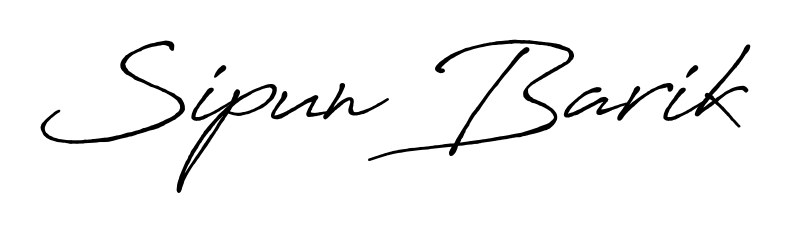 Master the art of signing with Sipun Barik written in fluent Antro_Vectra_Bolder script. A great template to practice and refine your handwriting. Sipun Barik signature style 7 images and pictures png