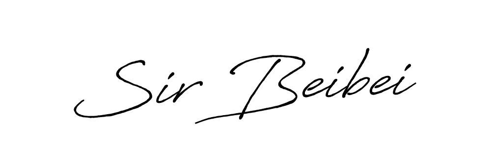 This is the best signature style for the Sir Beibei name. Also you like these signature font (Antro_Vectra_Bolder). Mix name signature. Sir Beibei signature style 7 images and pictures png