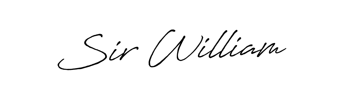 The best way (Antro_Vectra_Bolder) to make a short signature is to pick only two or three words in your name. The name Sir William include a total of six letters. For converting this name. Sir William signature style 7 images and pictures png