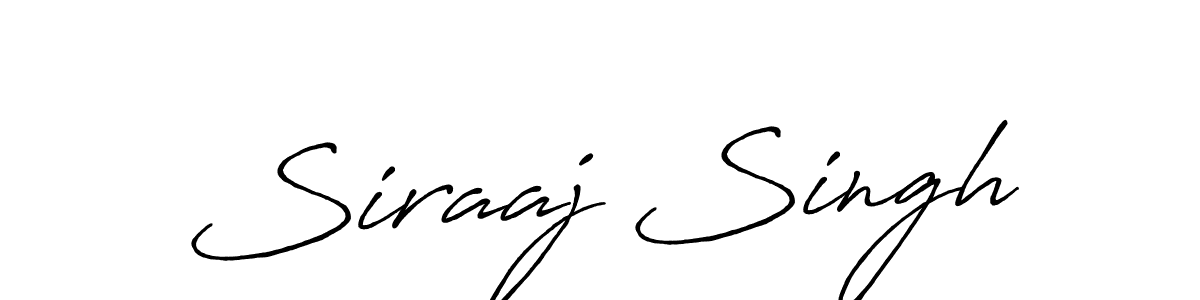 Make a short Siraaj Singh signature style. Manage your documents anywhere anytime using Antro_Vectra_Bolder. Create and add eSignatures, submit forms, share and send files easily. Siraaj Singh signature style 7 images and pictures png