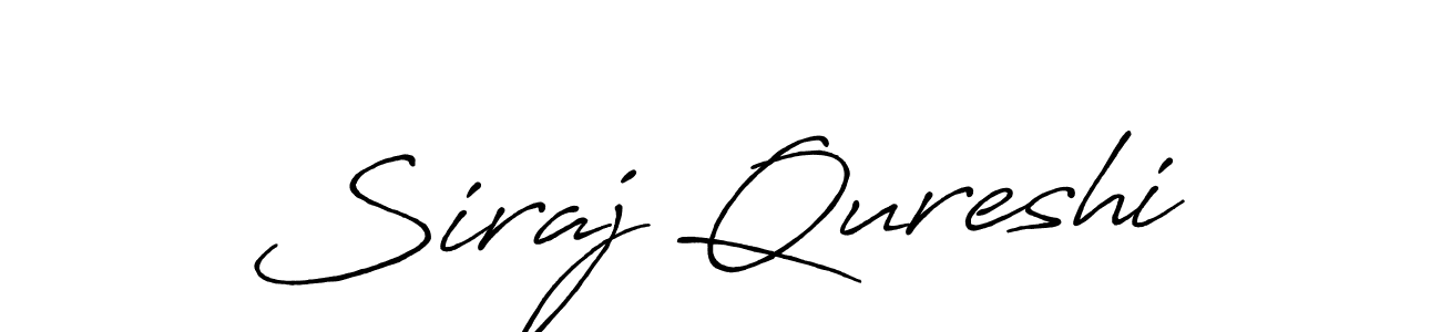 Also You can easily find your signature by using the search form. We will create Siraj Qureshi name handwritten signature images for you free of cost using Antro_Vectra_Bolder sign style. Siraj Qureshi signature style 7 images and pictures png