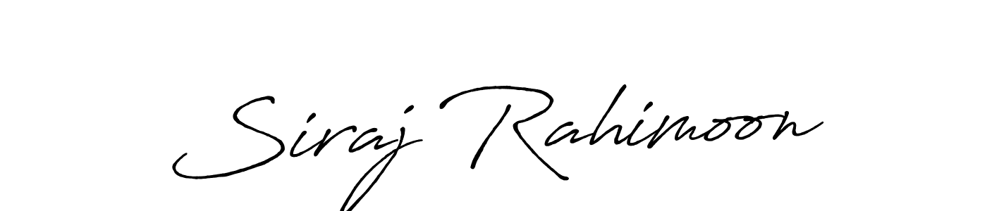 Check out images of Autograph of Siraj Rahimoon name. Actor Siraj Rahimoon Signature Style. Antro_Vectra_Bolder is a professional sign style online. Siraj Rahimoon signature style 7 images and pictures png