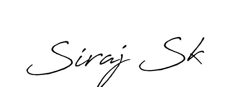 Make a beautiful signature design for name Siraj Sk. Use this online signature maker to create a handwritten signature for free. Siraj Sk signature style 7 images and pictures png