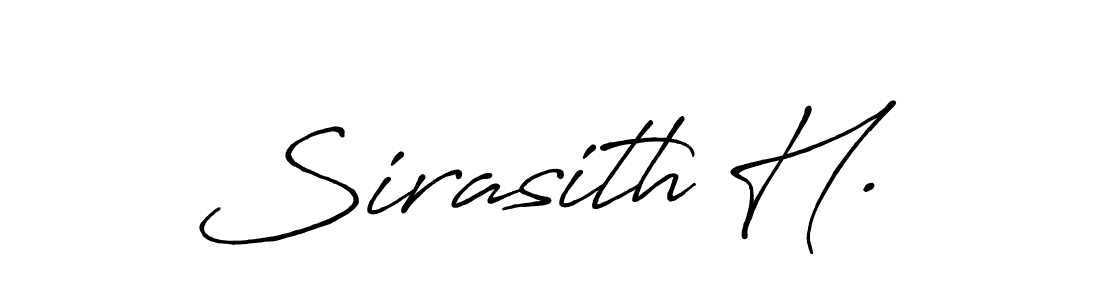 You can use this online signature creator to create a handwritten signature for the name Sirasith H.. This is the best online autograph maker. Sirasith H. signature style 7 images and pictures png