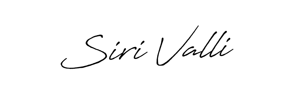 Antro_Vectra_Bolder is a professional signature style that is perfect for those who want to add a touch of class to their signature. It is also a great choice for those who want to make their signature more unique. Get Siri Valli name to fancy signature for free. Siri Valli signature style 7 images and pictures png