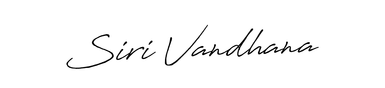 Also You can easily find your signature by using the search form. We will create Siri Vandhana name handwritten signature images for you free of cost using Antro_Vectra_Bolder sign style. Siri Vandhana signature style 7 images and pictures png