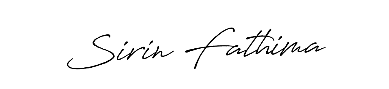if you are searching for the best signature style for your name Sirin Fathima. so please give up your signature search. here we have designed multiple signature styles  using Antro_Vectra_Bolder. Sirin Fathima signature style 7 images and pictures png