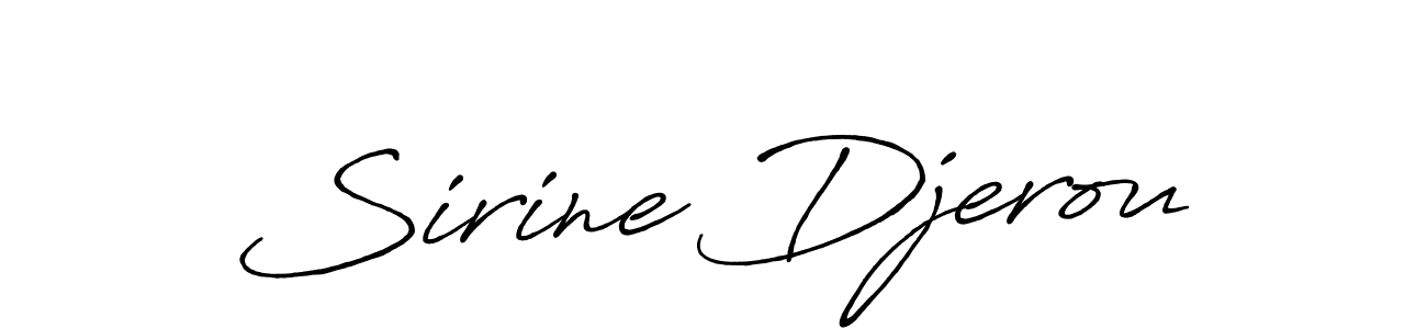 Here are the top 10 professional signature styles for the name Sirine Djerou. These are the best autograph styles you can use for your name. Sirine Djerou signature style 7 images and pictures png