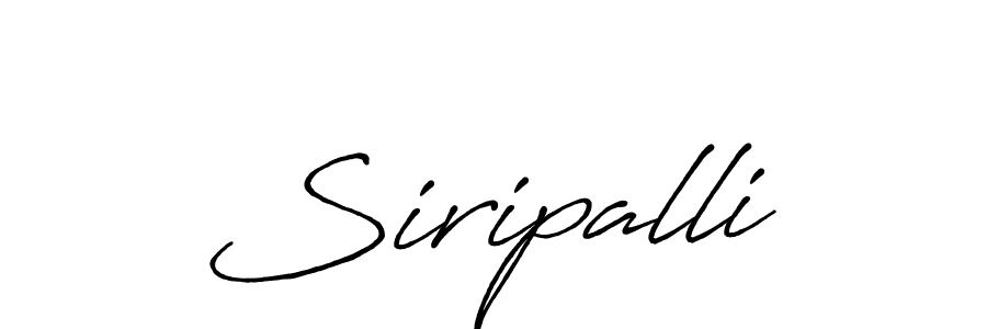Similarly Antro_Vectra_Bolder is the best handwritten signature design. Signature creator online .You can use it as an online autograph creator for name Siripalli. Siripalli signature style 7 images and pictures png