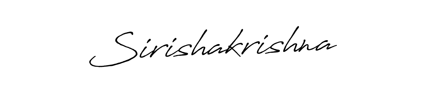 Similarly Antro_Vectra_Bolder is the best handwritten signature design. Signature creator online .You can use it as an online autograph creator for name Sirishakrishna. Sirishakrishna signature style 7 images and pictures png