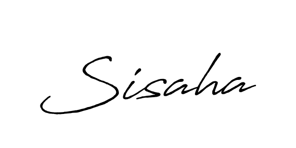 Make a beautiful signature design for name Sisaha. Use this online signature maker to create a handwritten signature for free. Sisaha signature style 7 images and pictures png