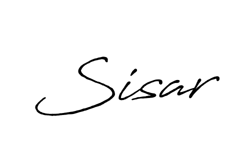 Design your own signature with our free online signature maker. With this signature software, you can create a handwritten (Antro_Vectra_Bolder) signature for name Sisar. Sisar signature style 7 images and pictures png
