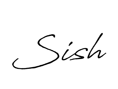 Also You can easily find your signature by using the search form. We will create Sish name handwritten signature images for you free of cost using Antro_Vectra_Bolder sign style. Sish signature style 7 images and pictures png