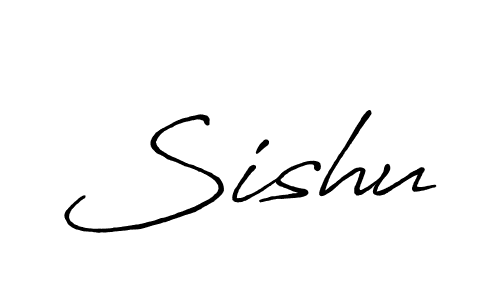 Sishu stylish signature style. Best Handwritten Sign (Antro_Vectra_Bolder) for my name. Handwritten Signature Collection Ideas for my name Sishu. Sishu signature style 7 images and pictures png