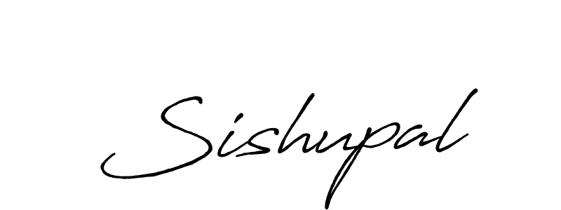 Make a beautiful signature design for name Sishupal. With this signature (Antro_Vectra_Bolder) style, you can create a handwritten signature for free. Sishupal signature style 7 images and pictures png