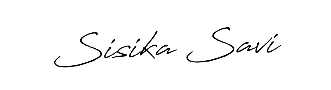 Best and Professional Signature Style for Sisika Savi. Antro_Vectra_Bolder Best Signature Style Collection. Sisika Savi signature style 7 images and pictures png