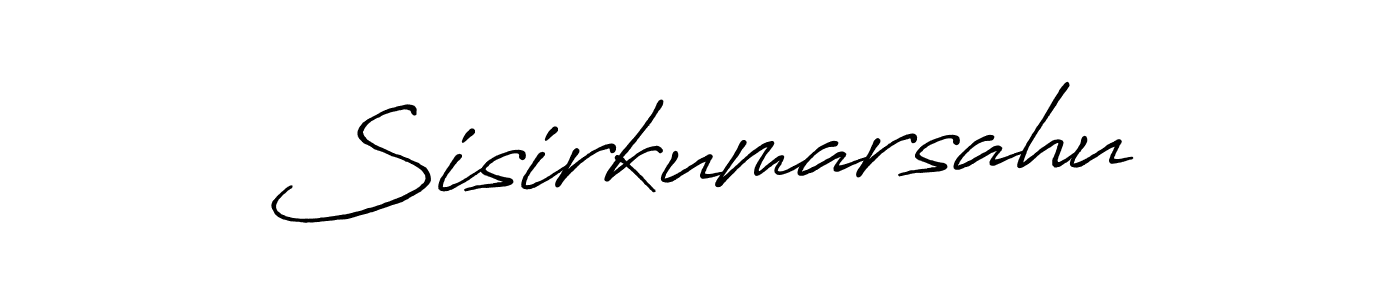 Also we have Sisirkumarsahu name is the best signature style. Create professional handwritten signature collection using Antro_Vectra_Bolder autograph style. Sisirkumarsahu signature style 7 images and pictures png