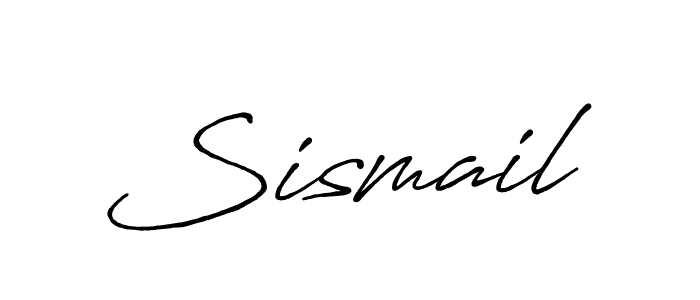 You should practise on your own different ways (Antro_Vectra_Bolder) to write your name (Sismail) in signature. don't let someone else do it for you. Sismail signature style 7 images and pictures png