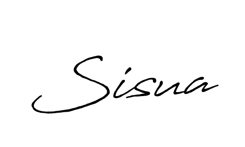 Once you've used our free online signature maker to create your best signature Antro_Vectra_Bolder style, it's time to enjoy all of the benefits that Sisua name signing documents. Sisua signature style 7 images and pictures png