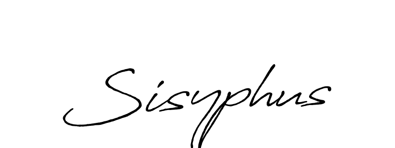 How to make Sisyphus signature? Antro_Vectra_Bolder is a professional autograph style. Create handwritten signature for Sisyphus name. Sisyphus signature style 7 images and pictures png