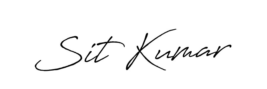 Also You can easily find your signature by using the search form. We will create Sit Kumar name handwritten signature images for you free of cost using Antro_Vectra_Bolder sign style. Sit Kumar signature style 7 images and pictures png