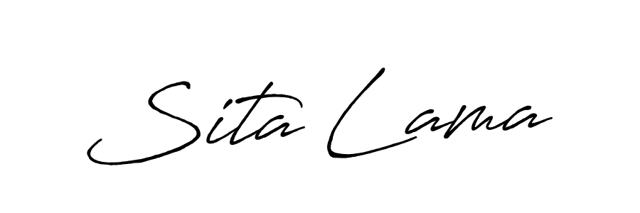 Make a short Sita Lama signature style. Manage your documents anywhere anytime using Antro_Vectra_Bolder. Create and add eSignatures, submit forms, share and send files easily. Sita Lama signature style 7 images and pictures png