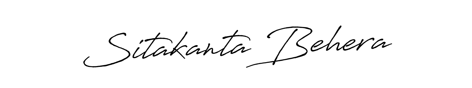 You should practise on your own different ways (Antro_Vectra_Bolder) to write your name (Sitakanta Behera) in signature. don't let someone else do it for you. Sitakanta Behera signature style 7 images and pictures png